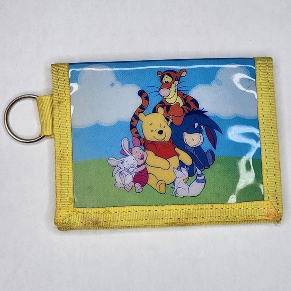 Winnie The Pooh Lot Keychain Wallet Plush Disney - Picture 3 of 7